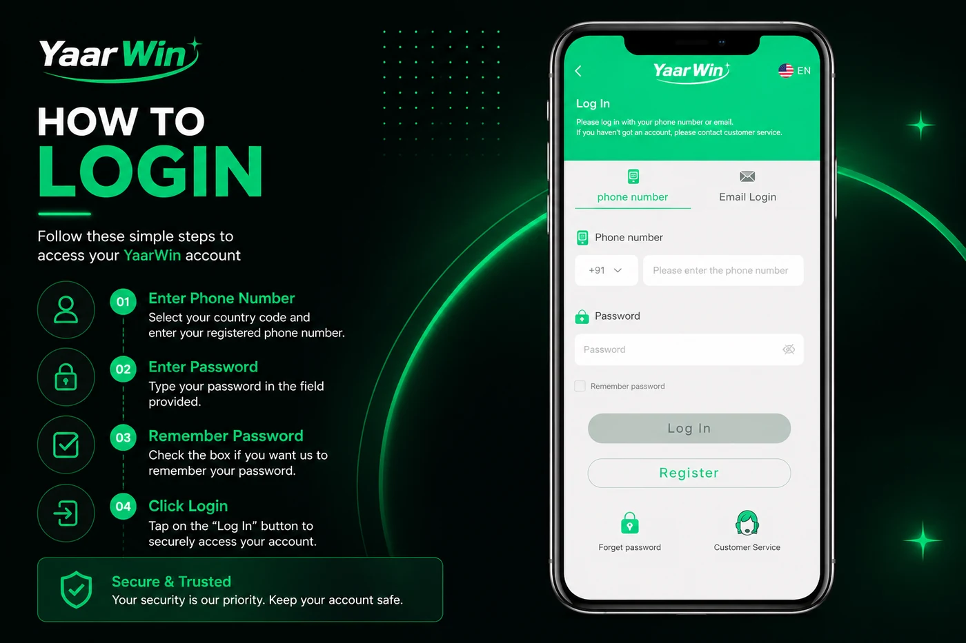 YaarWin Login Guide